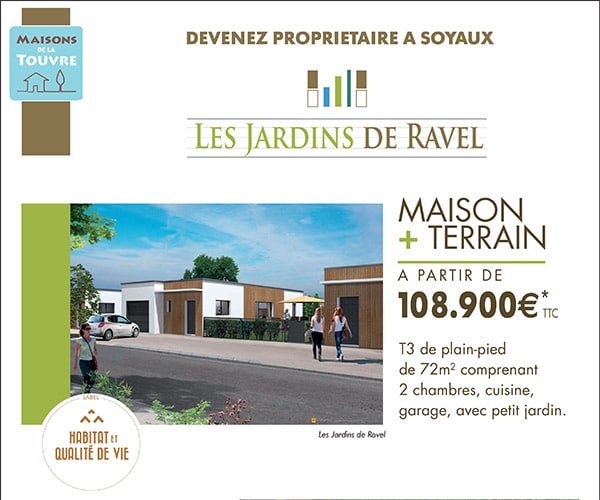 Programme de logements neuf - Soyaux - Les Jardins de Ravel